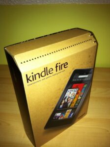 14 Oranges Kindle Fire in Packaging