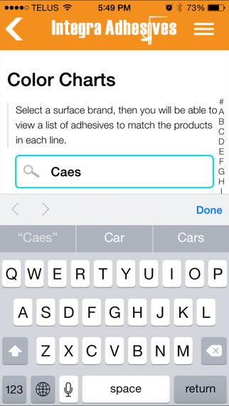 Integra Search Function
