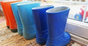 14 Oranges Childrens Rubber Boots