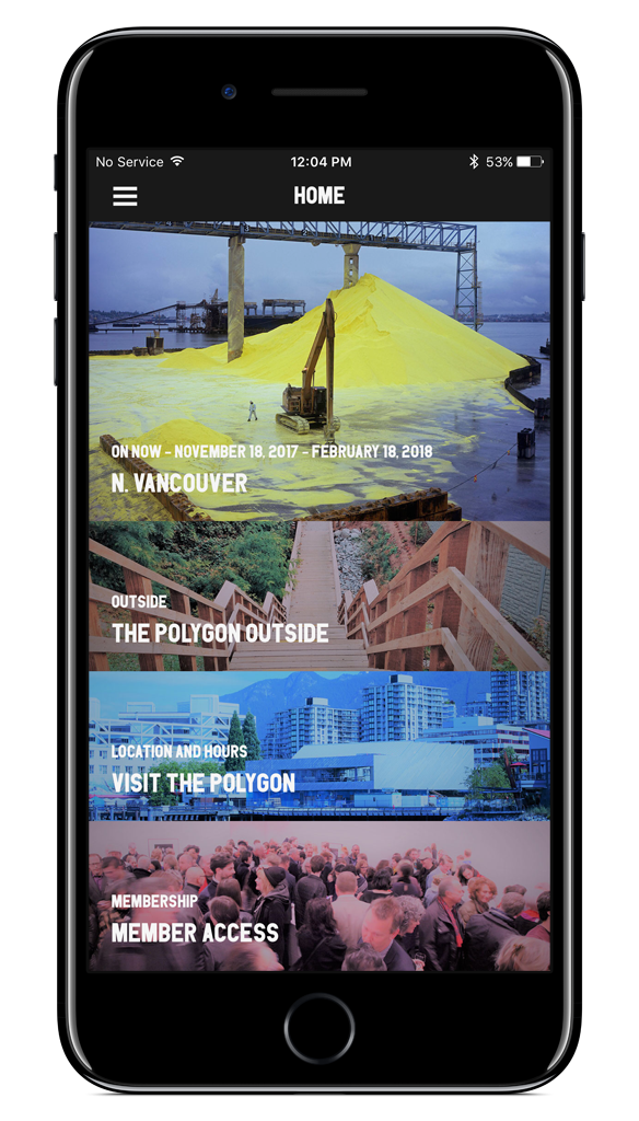 Polygon Gallery Mobile app