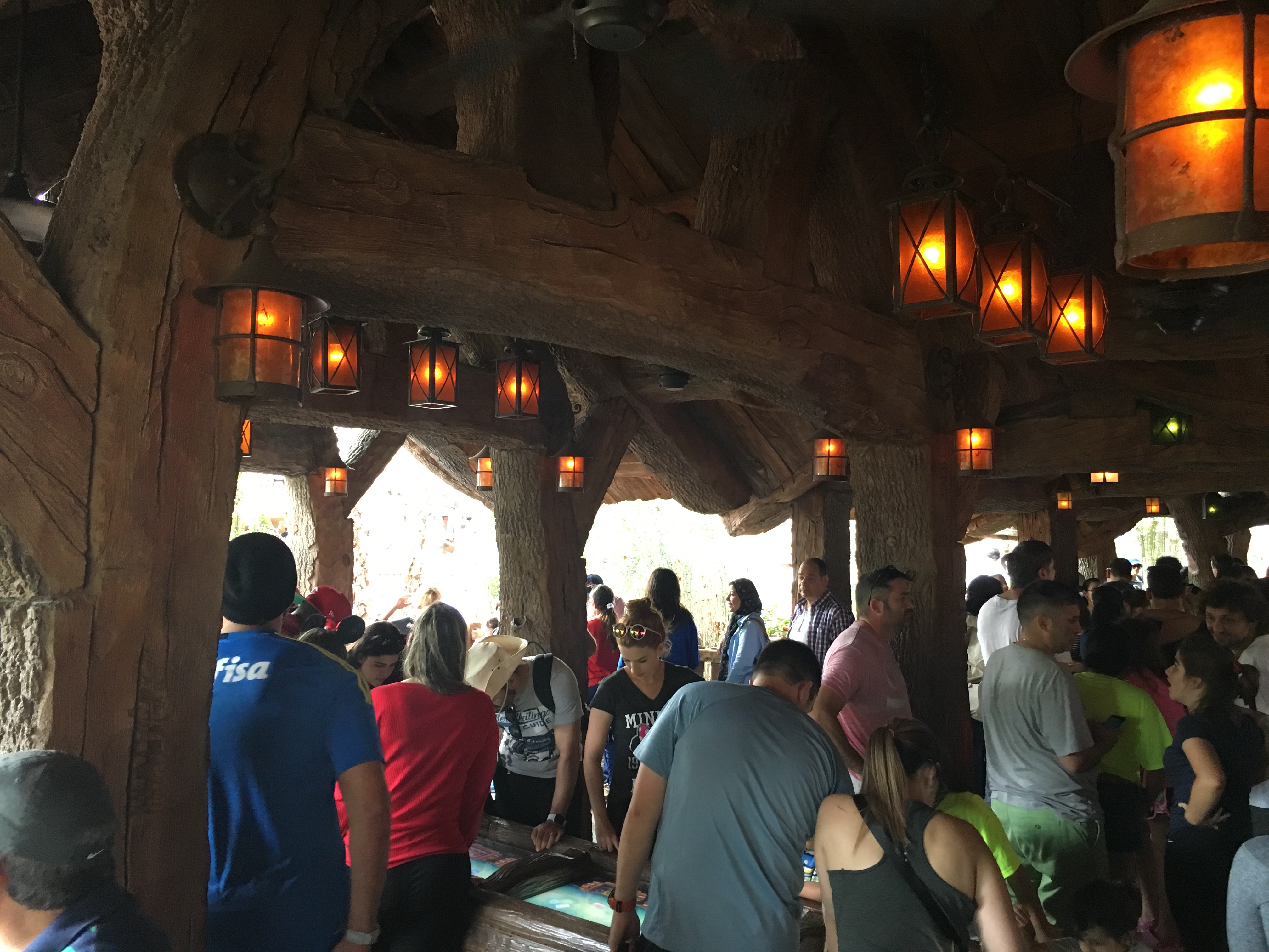 14 Oranges Disney Vacation People in wooden building