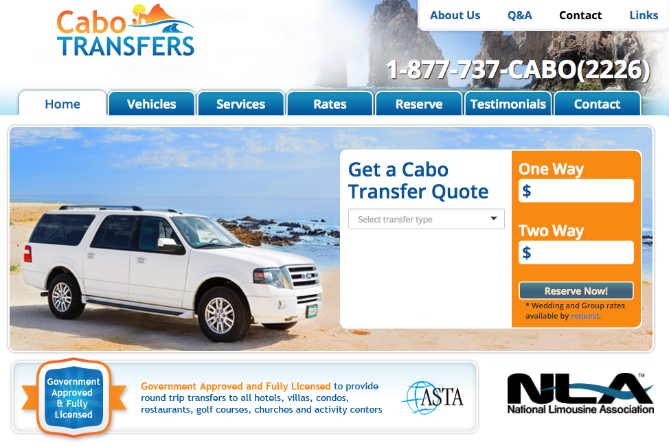 14 Oranges Caob Transfers Website Home Page