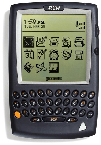 14 Oranges First Generation Black Berry 957 Device