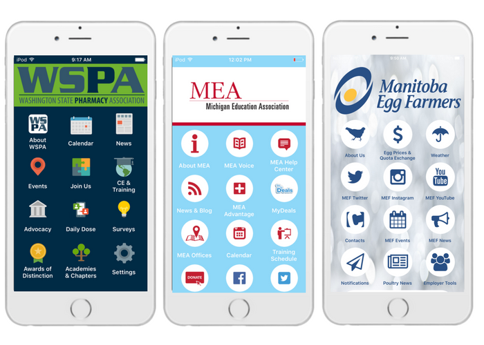 association mobile apps