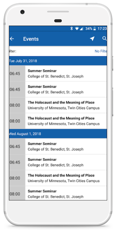 Info Grove App Education Minnesota Events Calendar