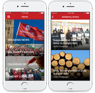 Unifor Mobile App