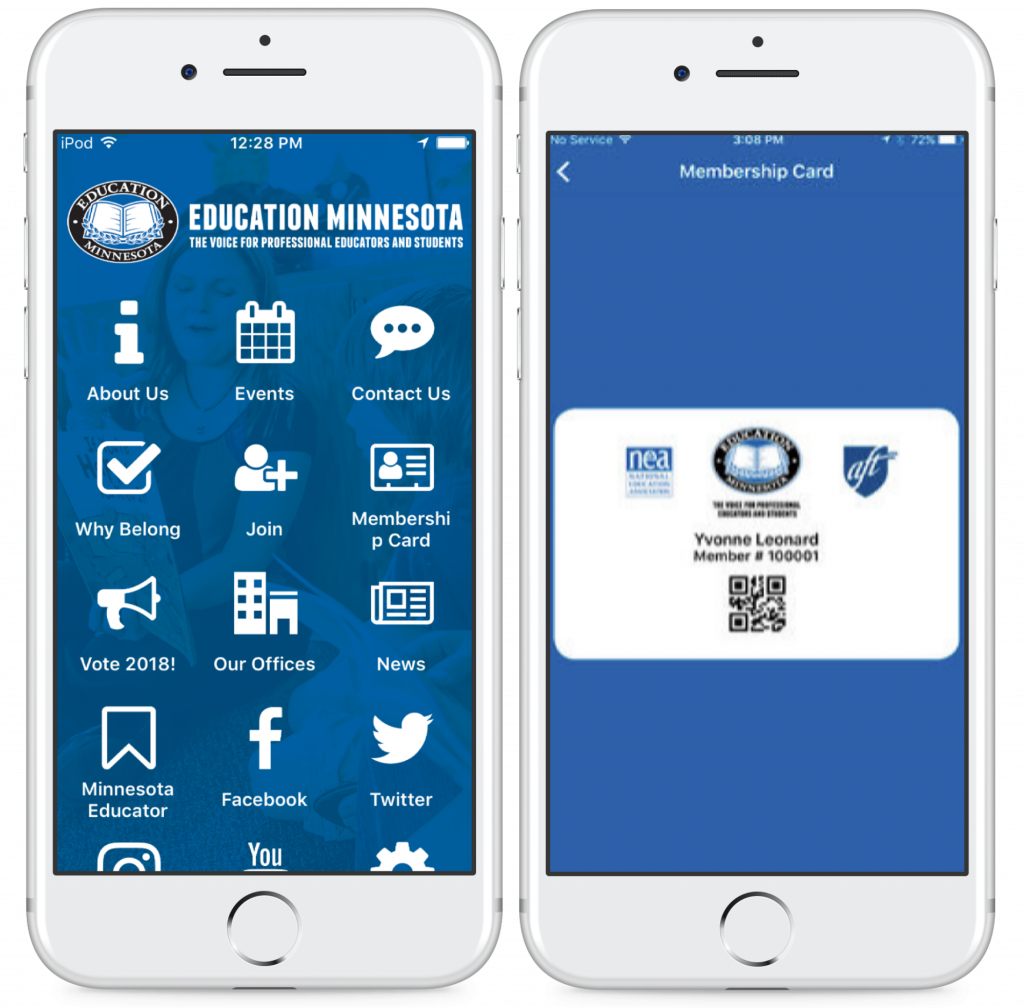 Info Grove App Education Minnesota Features and Membership Card