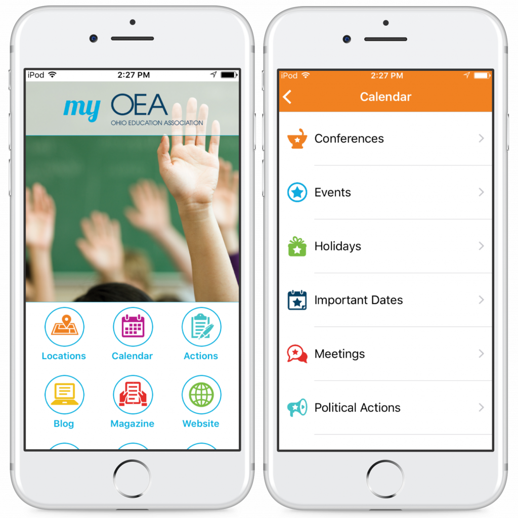 Ohio Education Association mobile app