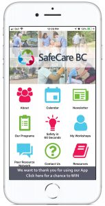 14 Oranges SafeCare BC Mobile App Features