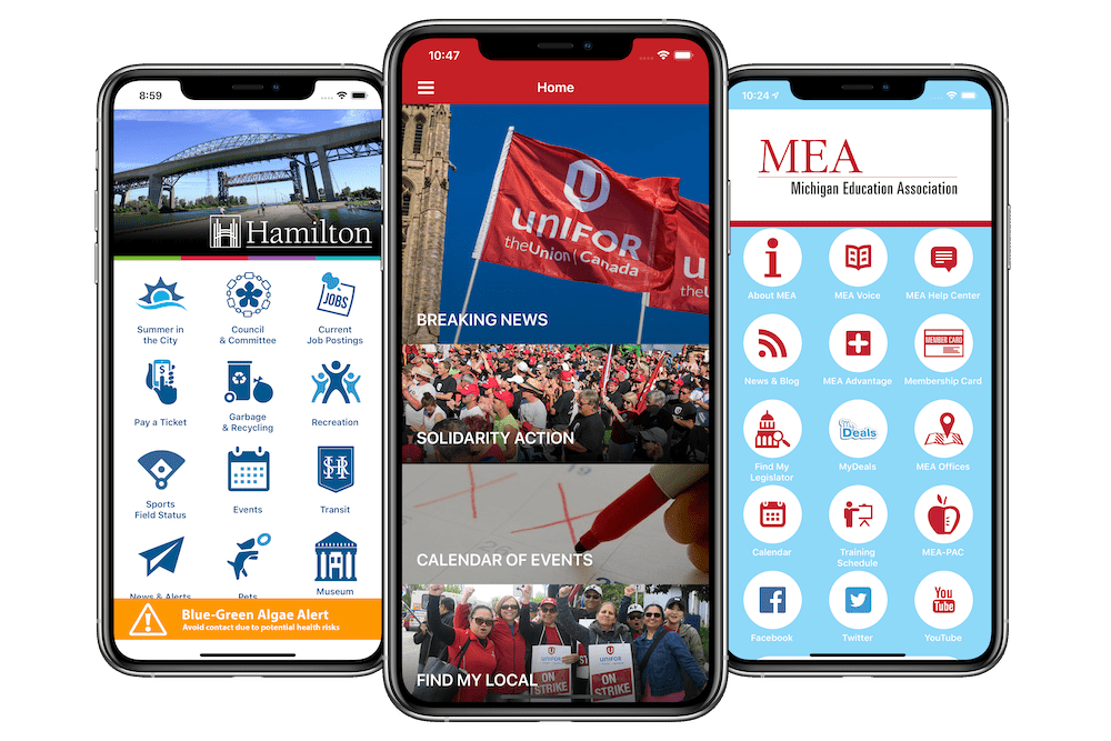 Info Grove mobile apps