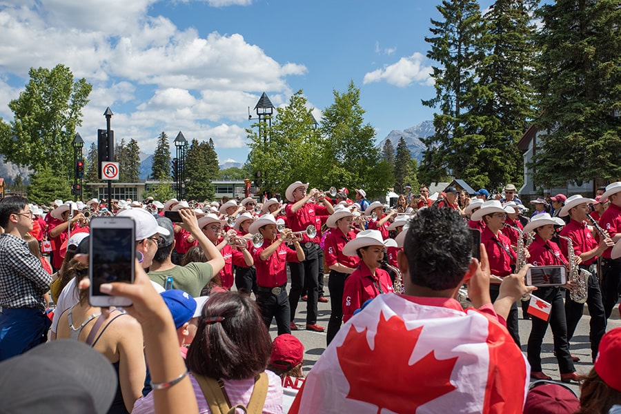 14 Oranges Canada Day Celebration with Band