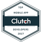 14 Oranges Top Mobile App Developers Award Clutch 2017