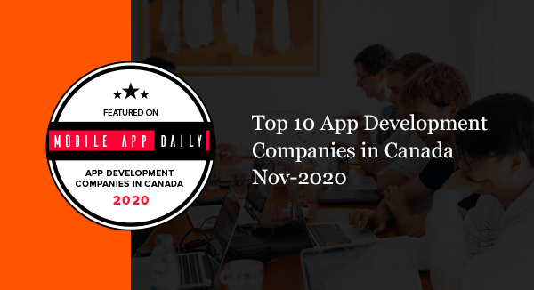 14 Oranges Info Grove Top 10 App Development Companies in Canada 2020 Award