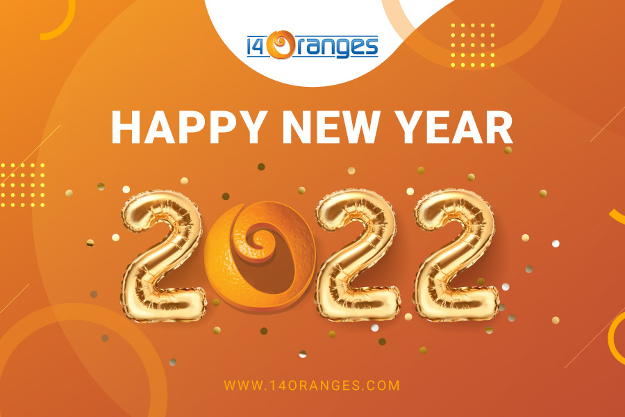 14 Oranges Blog Happy New Year 2022
