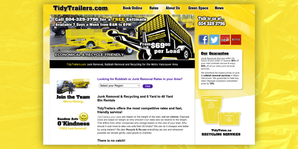 Customer Spotlight: Tidy Trailers Website Rebuild