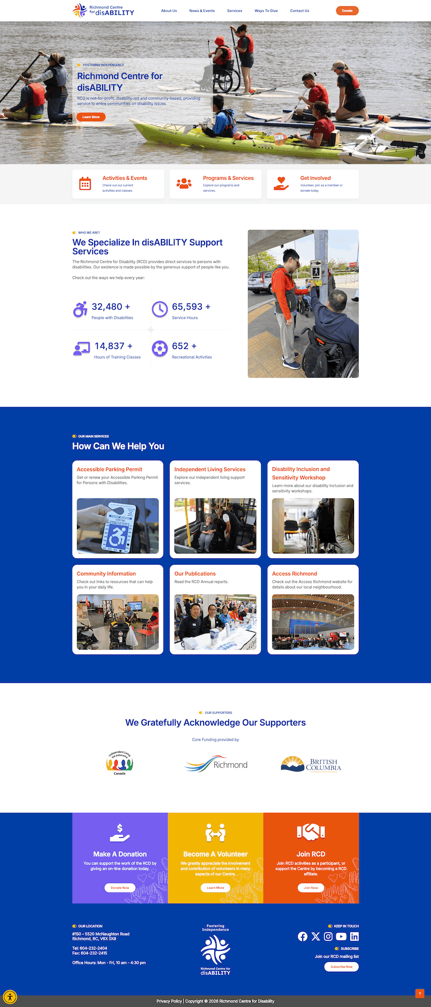New RCD Website